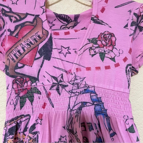 Lily Bleu girls Pink shirt with a hood size Large - Picture 9 of 11
